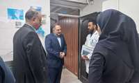 بازدید سرزده ریاست محترم دانشگاه علوم پزشکی البرز از مرکز درمانی حضرت فاطمه الزهرا (س) شهرستان اشتهارد