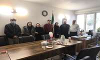 آیین تودیع و معارفه سرپرست امور مالی شبکه بهداشت و درمان شهرستان اشتهارد