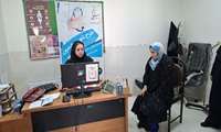 حضور تیم شهید رهنمون در خانه بهداشت مرادتپه به مناسبت هفته دفاع مقدس